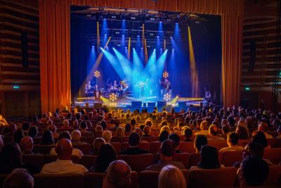 James Bond Spectacular performing on stage